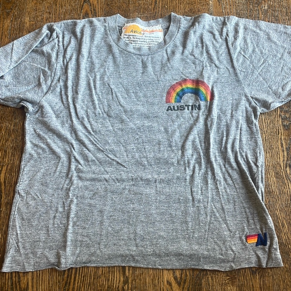AVIATOR NATION RARE AUSTIN TEE!!